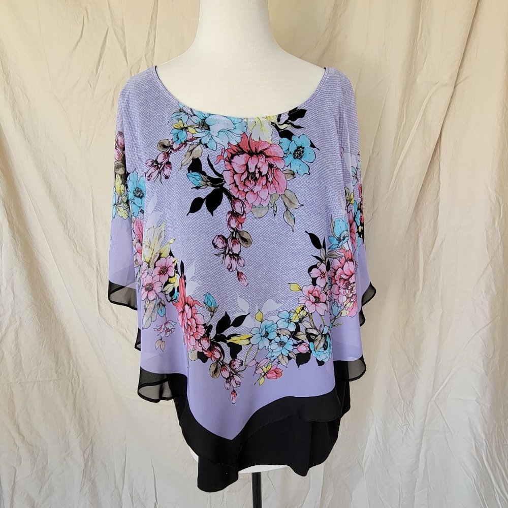 Lavender Handkerchief Top